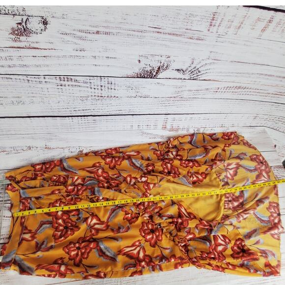House of Harlow x Revolve Size L Florence Wrap Midi Skirt in Reims Floral Print - Picture 14 of 16